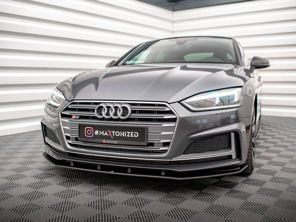 Maxton Design Street PRO Front Splitter Audi A5 S-Line / S5 Coupe / Sportback F5 - AUS52CNC-FD1B - Image 2