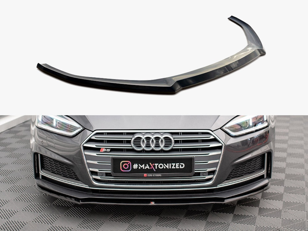 Maxton Design Front Splitter V.2 Audi S5 / A5 S-line F5 Coupe / Sportback (2016-) - AU-A5-2-SLINE-FD2G - Image 1