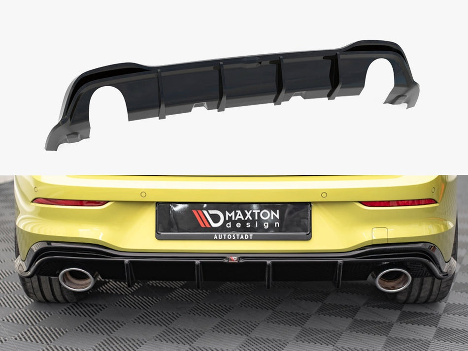 Maxton Design Rear Valance VW Golf 8 GTI Clubsport - VW-GO-8-GTI-CS-RS1G-CSO_O - Image 1