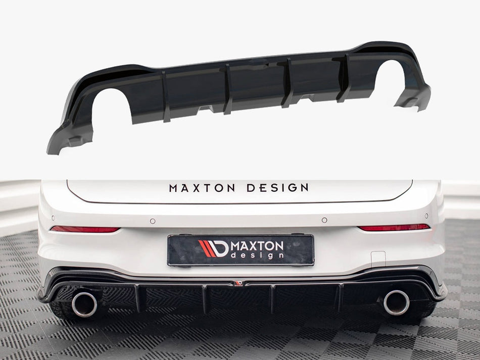 Maxton Design Rear Valance V.4 Volkswagen Golf GTI Mk8 - VW-GO-8-GTI-CS-RS1G-GTIO_O - Image 1