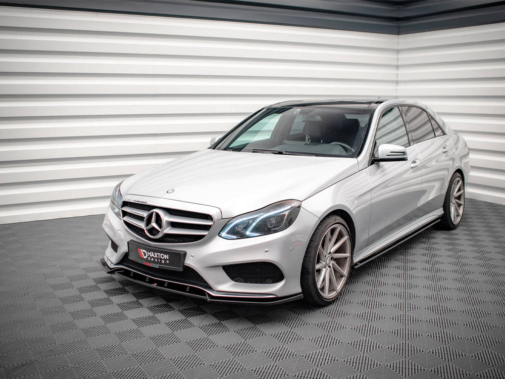 Maxton Design Side Skirts Diffusers Mercedes E63 AMG / AMG-Line Sedan W212 Facelift - ME-E-212F-AMG-SD1G - Image 5