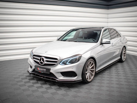 Maxton Design Side Skirts Diffusers Mercedes E63 AMG / AMG-Line Sedan W212 Facelift - ME-E-212F-AMG-SD1G - Image 5