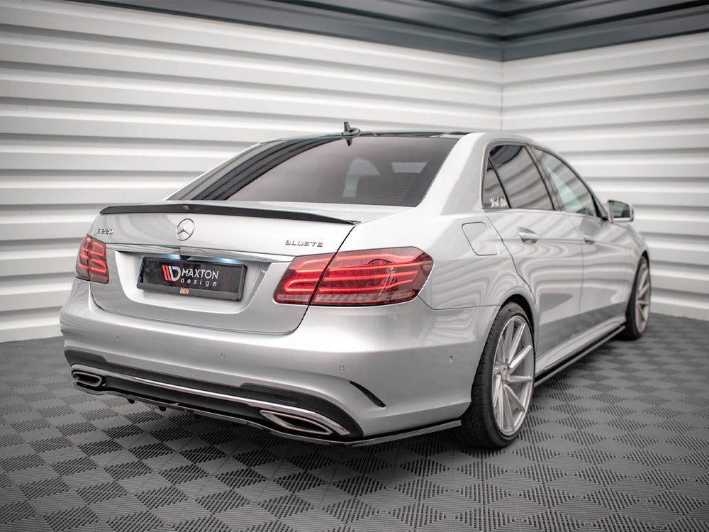 Maxton Design Spoiler Cap Mercedes E63 AMG / AMG-Line Sedan W212 Facelift - ME-E-212F-AMG-CAP1G - Image 2