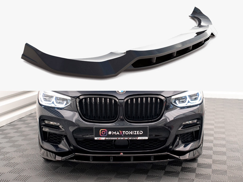 Maxton Design Front Splitter V.2 BMW X3 M40d / M40i / M-Pack G01 - BM-X3-01-M40-FD1G+FD1RG - Image 1