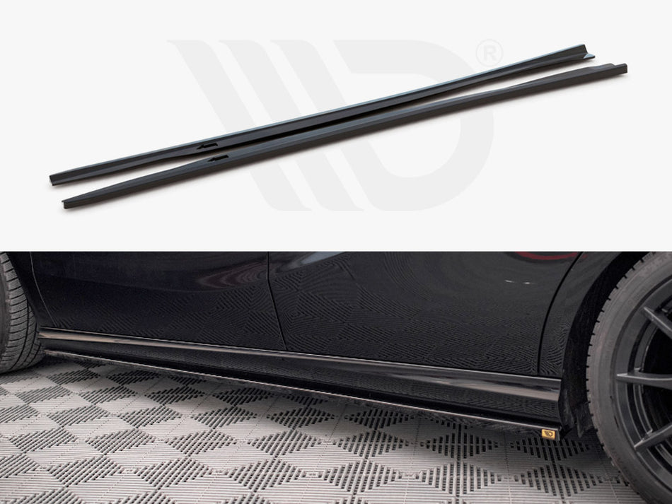 SIDE SKIRTS DIFFUSERS MERCEDES B W246 FACELIFT