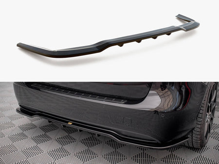 Maxton Design Rear Splitter (Vertical Bars) Mercedes B W246 Facelift - ME-B-246F-RD1G+RD2G - Image 1