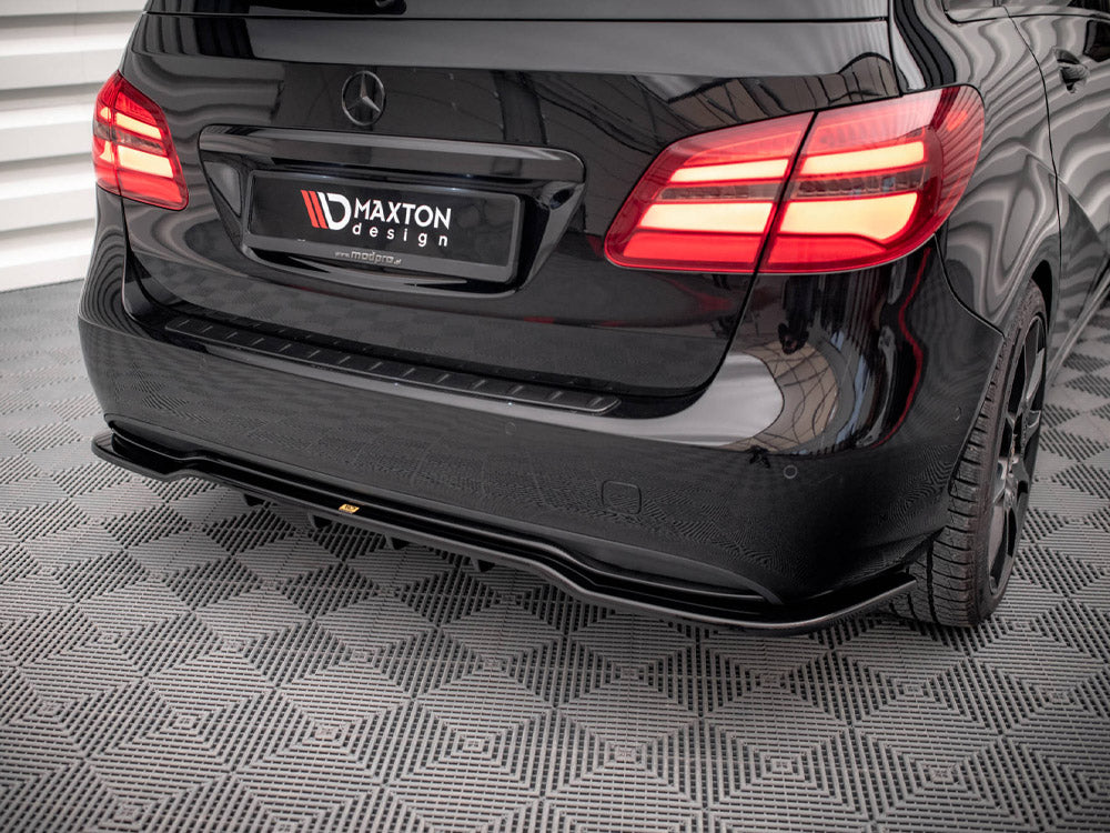 Maxton Design Rear Splitter (Vertical Bars) Mercedes B W246 Facelift - ME-B-246F-RD1G+RD2G - Image 3