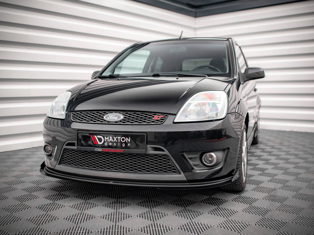 Maxton Design Street PRO Front Splitter V.1 + Flaps Ford Fiesta ST Mk6 - FOFI6STCNC-FD1B+FSF1G - Image 2