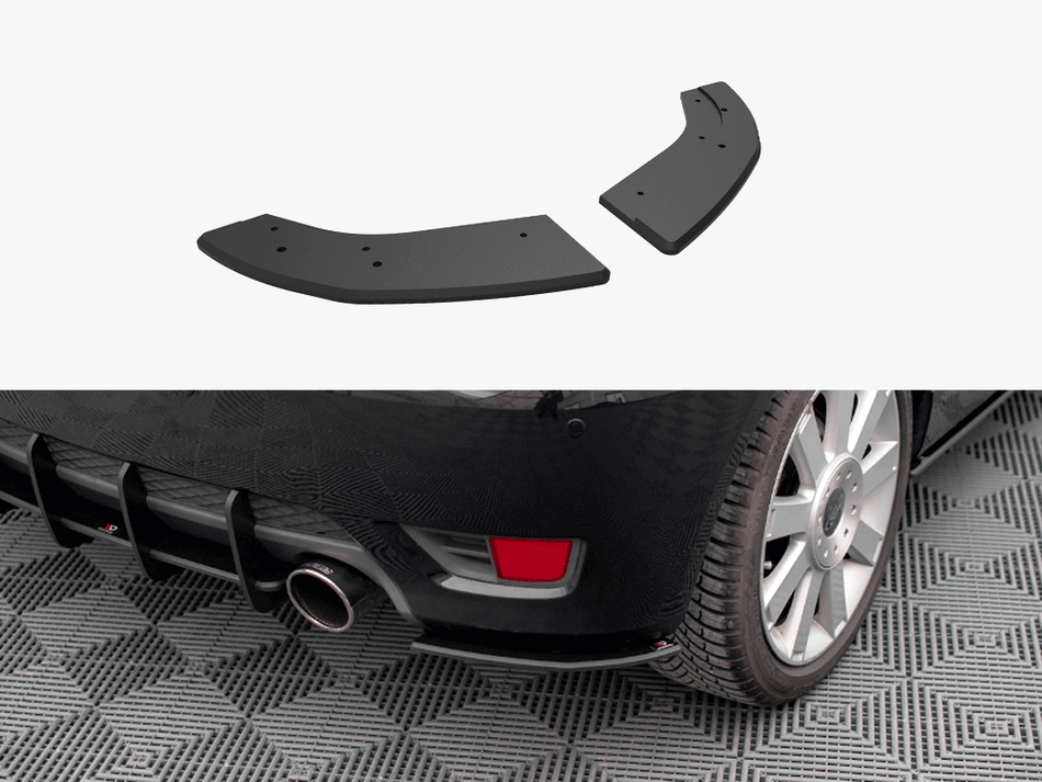 Maxton Design Street PRO Rear Side Splitters Ford Fiesta ST Mk6 - FOFI6STCNC-RSD1B - Image 1