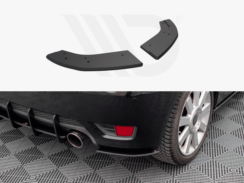 MAXTON DESIGN Street PRO Rear Side Splitters Ford Fiesta ST Mk6