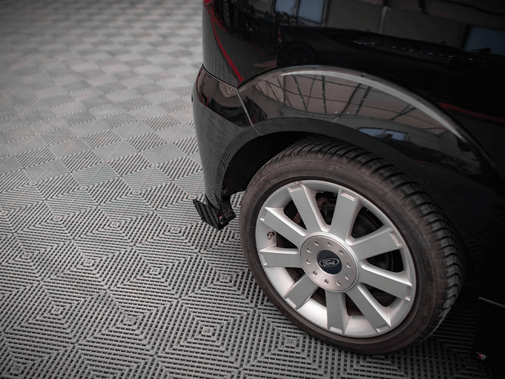 Maxton Design Street PRO Rear Side Splitters + Flaps Ford Fiesta ST Mk6 - FOFI6STCNC-RSD1B+RSF1G - Image 4