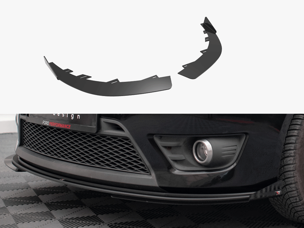 Maxton Design Front Flaps Ford Fiesta ST Mk6 - FOFI6STCNC-FSF1G - Image 1