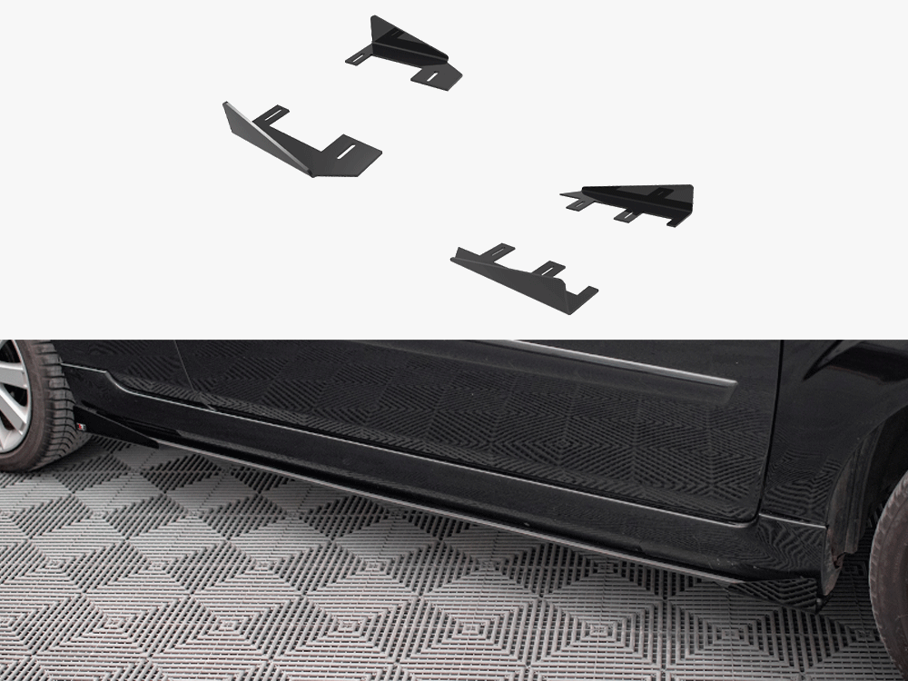 Maxton Design Side Flaps Ford Fiesta ST Mk6 - FOFI6STCNC-SF1G - Image 1