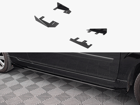 Maxton Design Side Flaps Ford Fiesta ST Mk6 - FOFI6STCNC-SF1G - Image 1