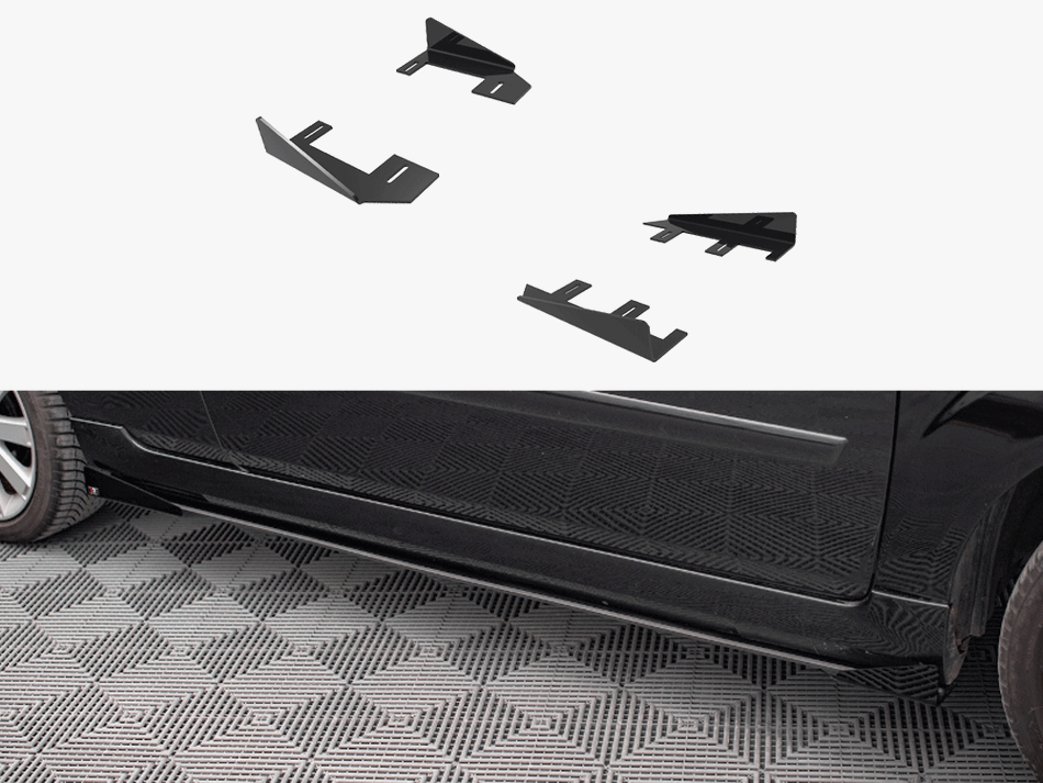 Maxton Design Side Flaps Ford Fiesta ST Mk6 - FOFI6STCNC-SF1G - Image 1