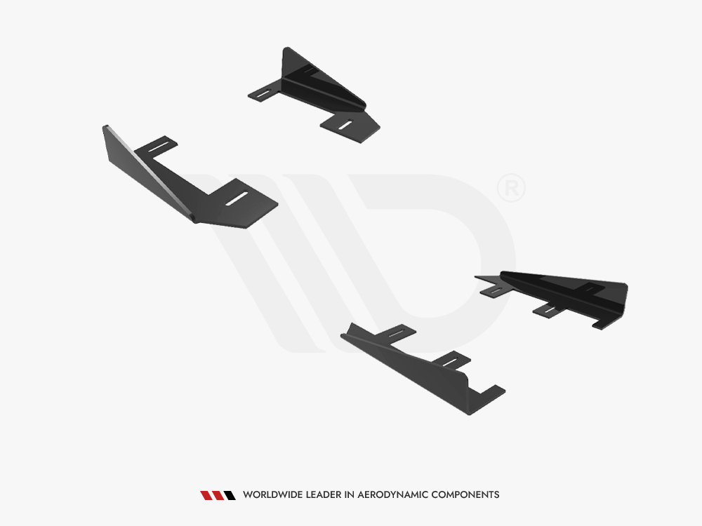 Maxton Design Side Flaps Ford Fiesta ST Mk6 - FOFI6STCNC-SF1G - Image 4