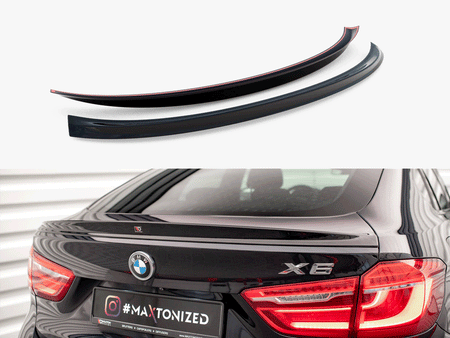 Maxton Design Spoiler CAP 3D V.2 BMW X6 F16 M-Pack / X6 M F86 - BM-X6-16-MPACK-CAP3G - Image 1