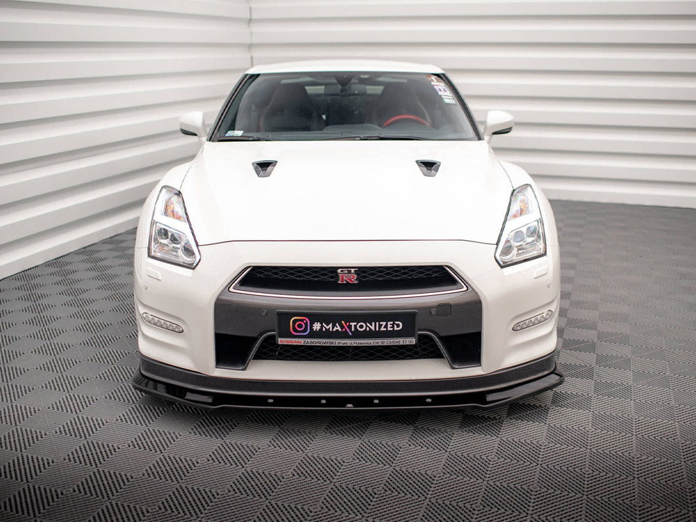 Maxton Design Front Splitter Nissan GTR R35 1st Facelift - NI-GTR-4F2-FD1G - Image 3