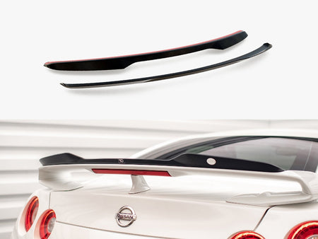 Maxton Design Spoiler CAP Nissan GTR R35 Facelift - NI-GTR-4F2-CAP1G - Image 1