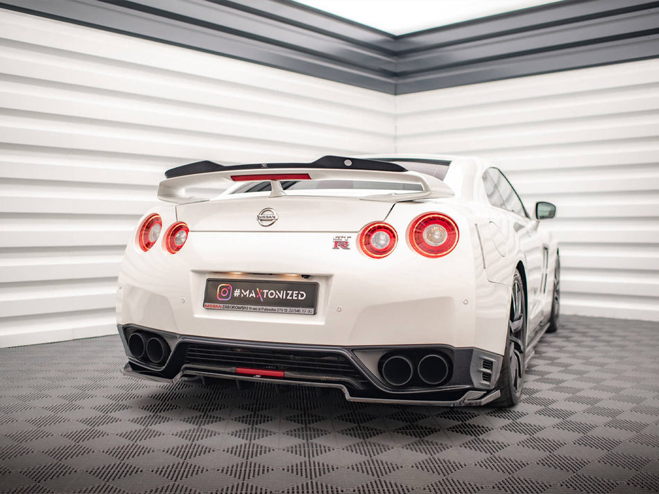 Maxton Design Spoiler CAP Nissan GTR R35 Facelift - NI-GTR-4F2-CAP1G - Image 2