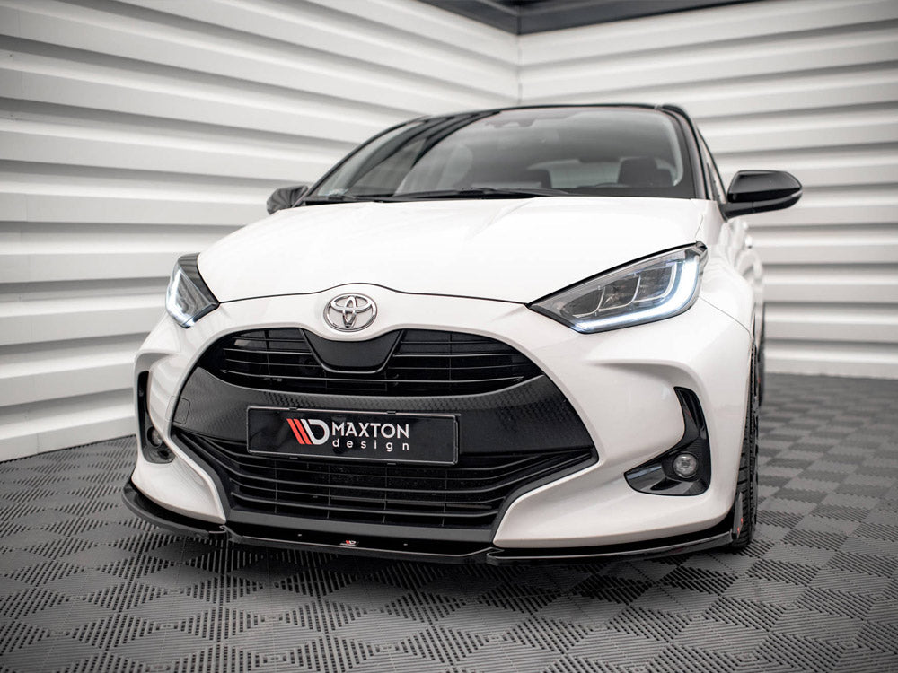 Maxton Design Front Splitter V.1 + Flaps Toyota Yaris Mk4 - TO-YA-4-FD1G+FSF - Image 2