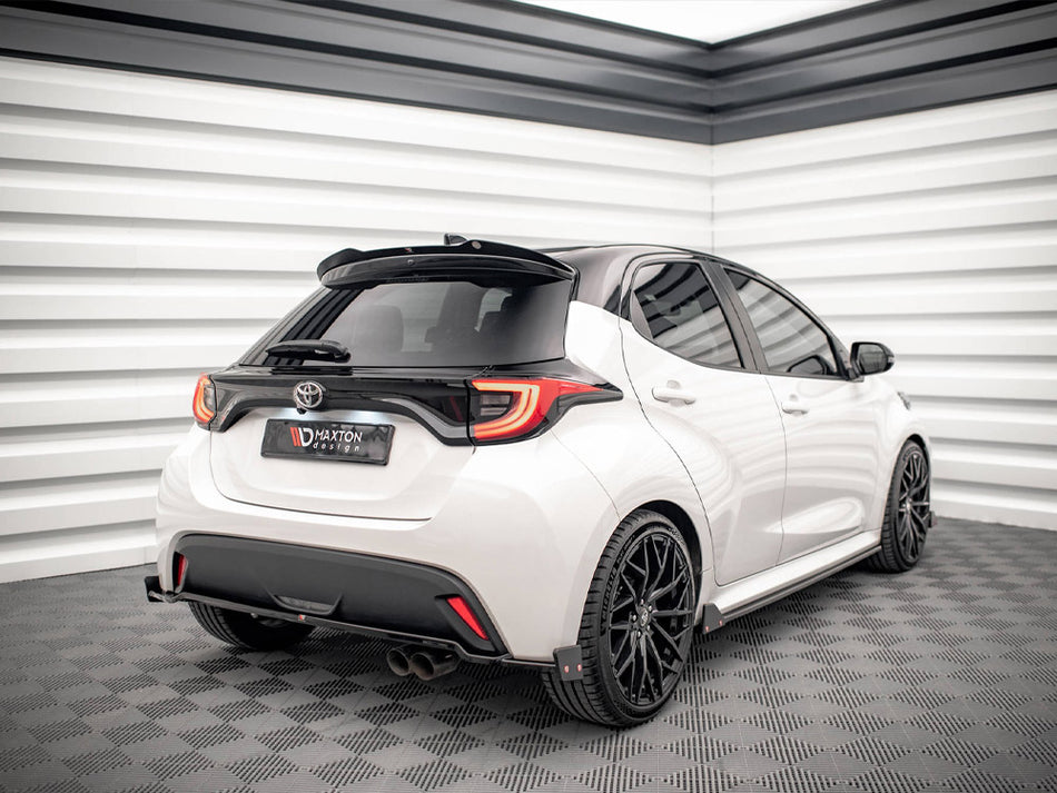 Maxton Design Rear Splitter V.1 + Flaps Toyota Yaris Mk4 - TO-YA-4-RD1G+RSF - Image 2