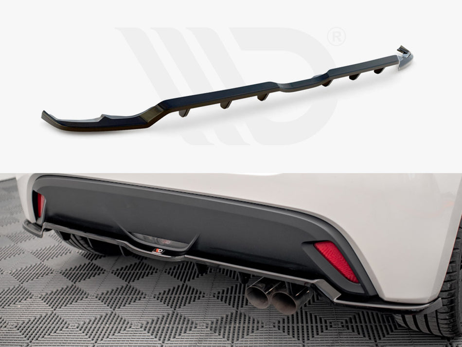 MAXTON DESIGN Rear Splitter V.2 (Vertical Bars) Toyota Yaris Mk4