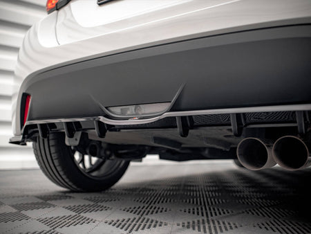 Maxton Design Rear Splitter V.2 (Vertical Bars) Toyota Yaris Mk4 - TO-YA-4-RD2G+RD3G - Image 4