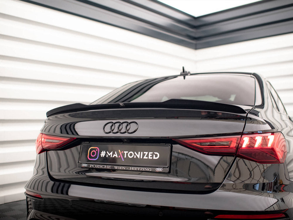 Maxton Design Spoiler CAP Audi A3 / A3 S-Line / S3 / RS3 Sedan 8Y - AU-A3-8Y-SLINE-S-CAP1G - Image 3
