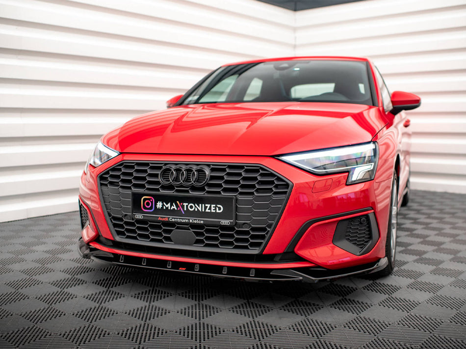 Maxton Design Front Splitter V.1 Audi A3 8Y - AU-A3-8Y-FD1G - Image 2