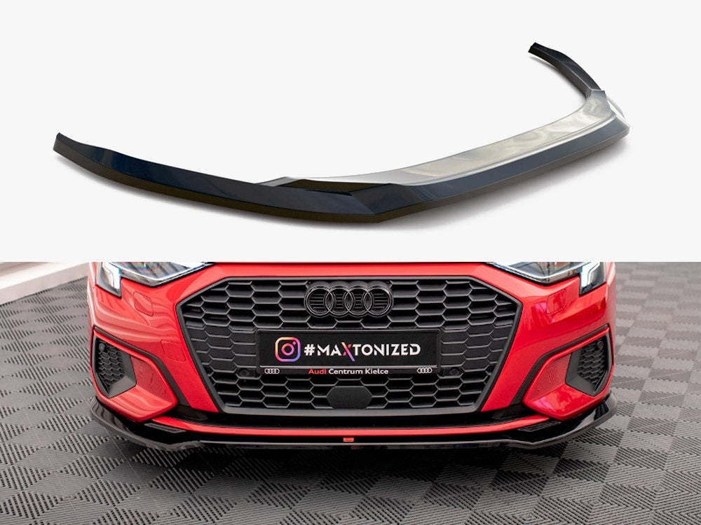 Maxton Design Front Splitter V.2 Audi A3 8Y - AU-A3-8Y-FD2G - Image 1