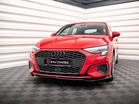 Maxton Design Front Splitter V.2 Audi A3 8Y - AU-A3-8Y-FD2G - Image 2