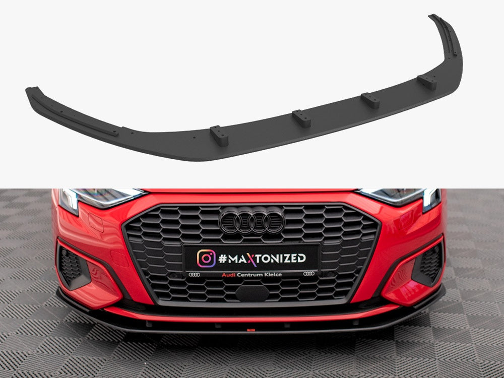 Maxton Design Street PRO Front Splitter Audi A3 8Y - AUA38YCNC-FD1B - Image 1