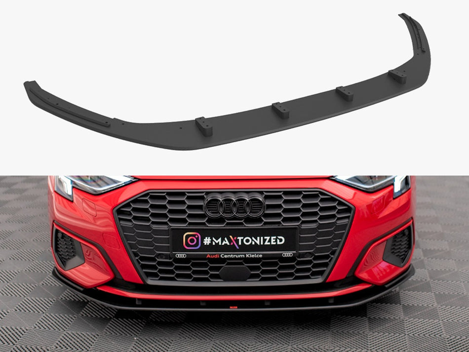 Maxton Design Street PRO Front Splitter Audi A3 8Y - AUA38YCNC-FD1B - Image 1