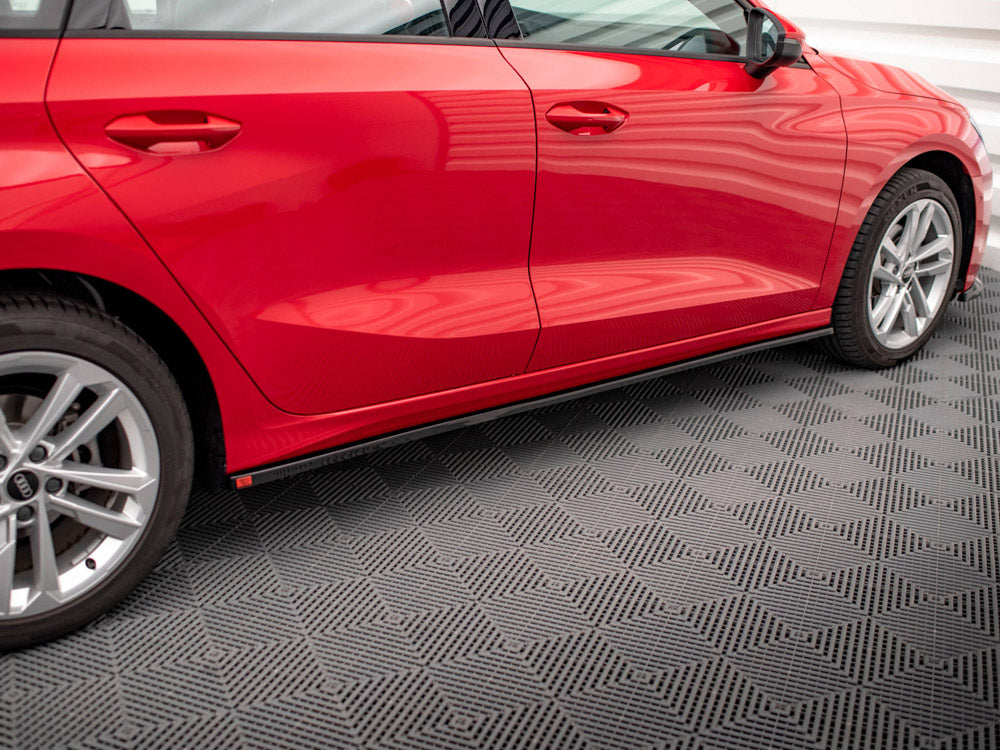 Maxton Design Side Skirts Diffusers Audi A3 8Y - AU-A3-8Y-SD1G - Image 4