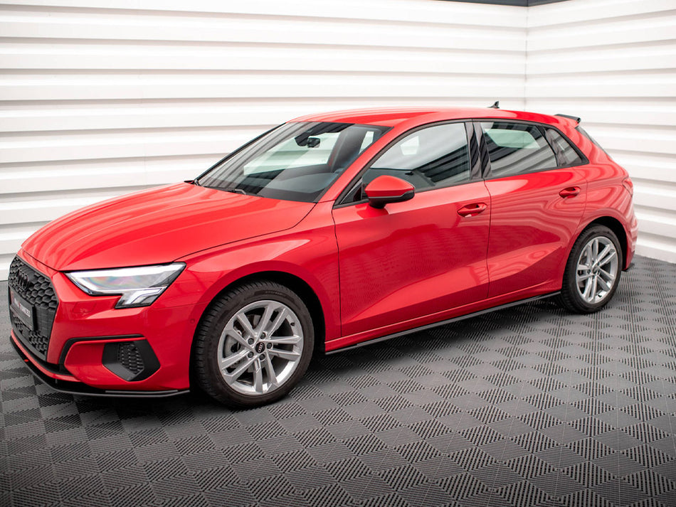 Maxton Design Street PRO Side Skirts Diffusers Audi A3 8Y - AUA38YCNC-SD1B - Image 2