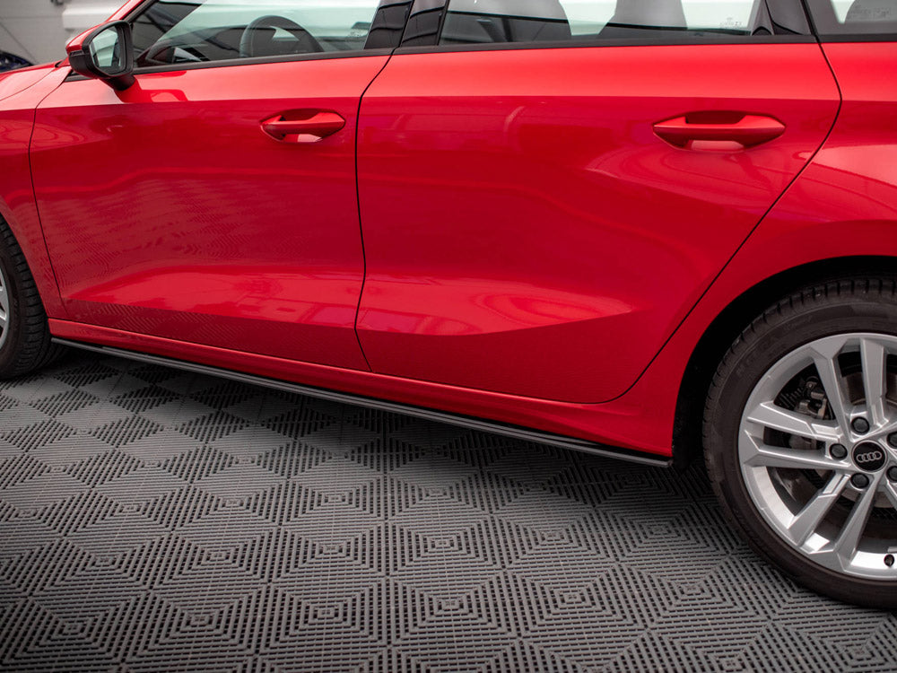 Maxton Design Street PRO Side Skirts Diffusers Audi A3 8Y - AUA38YCNC-SD1B - Image 4