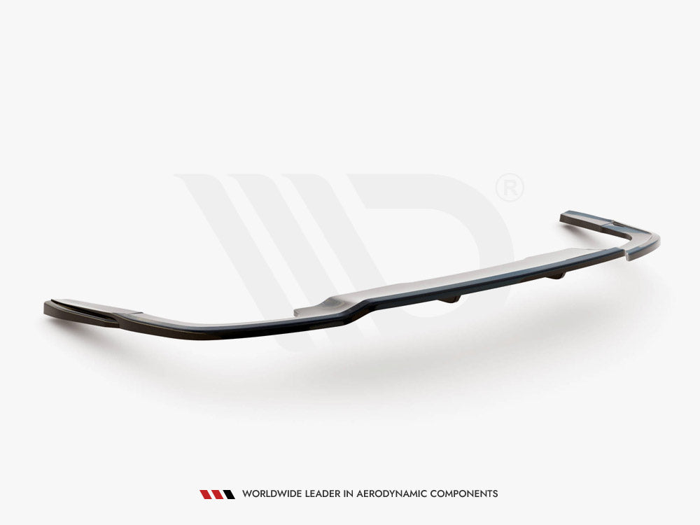 Maxton Design Central Rear Splitter (Vertical Bars) Audi A5 S-Line F5 Facelift - AU-A5-2F-SLINE-SB-RD1G+RD2G - Image 6
