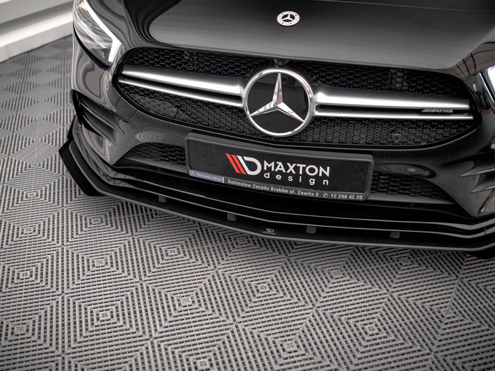 Maxton Design Street PRO Front Splitter + Flaps Mercedes A35 AMG / AMG-Line Aero Pack W177 - MEA17735CNC-FD1B+FSF1G - Image 4