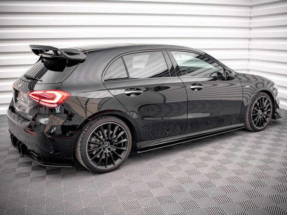 Street PRO Side Skirts Diffusers Mercedes A35 AMG / AMG-Line Aero Pack W177