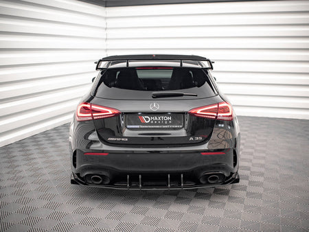 Maxton Design Street PRO Rear Valance + Flaps Mercedes A35 AMG Hatchback Aero Pack W177 - MEA17735CNC-RS1B+RSF1G - Image 3