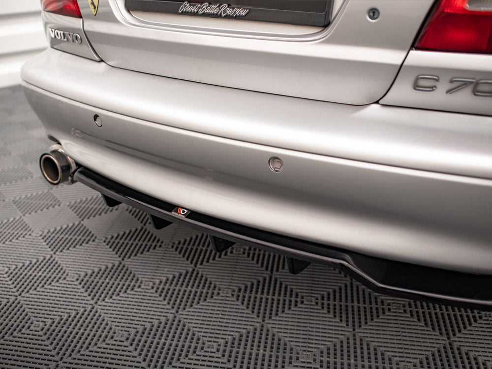 Maxton Design Central Rear Splitter (Vertical Bars) Volvo C70 Mk1 - VO-C70-1-RSD1G+RD1G - Image 6