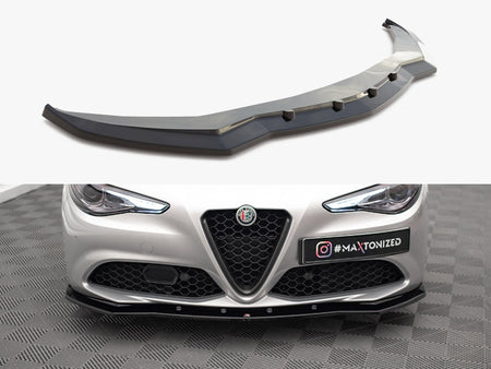Maxton Design Front Splitter V.1 Alfa Romeo Giulia Sport - AL-GI-1-SPORT-FD1G - Image 1