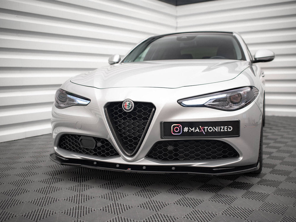 Maxton Design Front Splitter V.1 Alfa Romeo Giulia Sport - AL-GI-1-SPORT-FD1G - Image 2