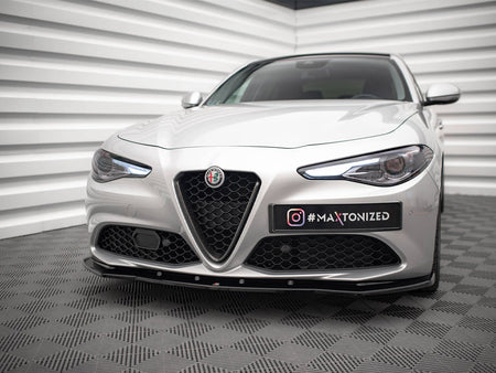 Maxton Design Front Splitter V.1 Alfa Romeo Giulia Sport - AL-GI-1-SPORT-FD1G - Image 2