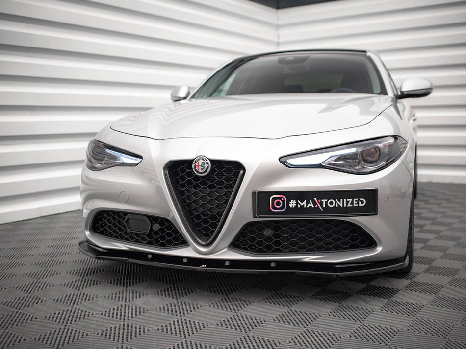 Maxton Design Front Splitter V.1 Alfa Romeo Giulia Sport - AL-GI-1-SPORT-FD1G - Image 2