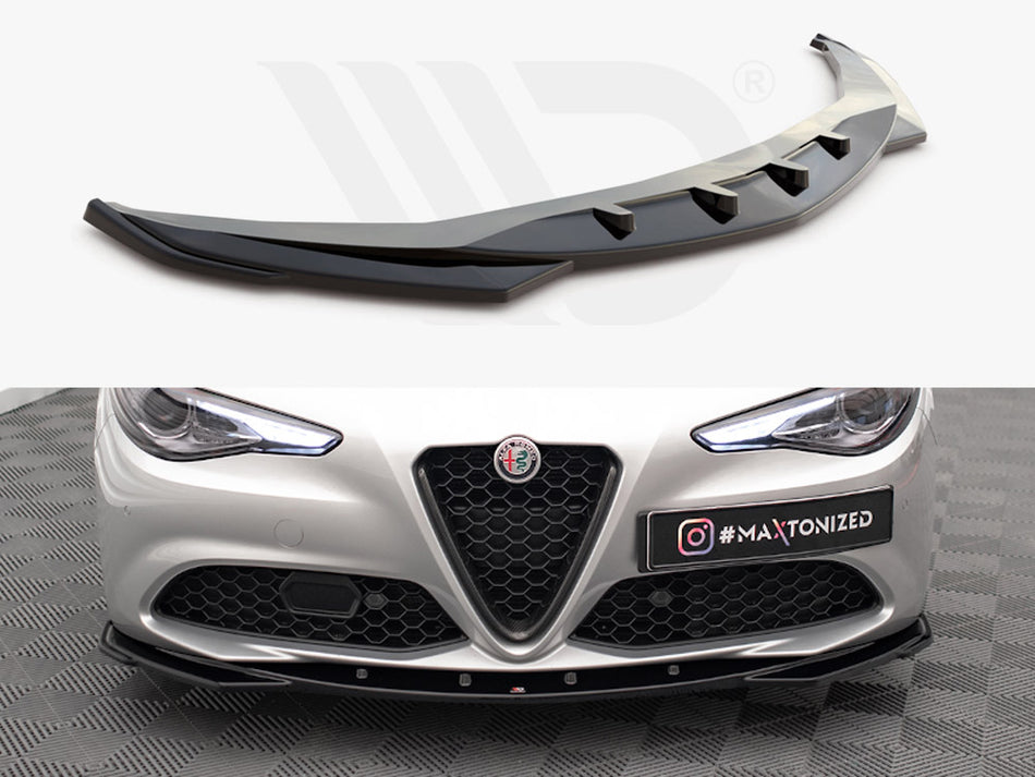 MAXTON DESIGN Front Splitter V.2 Alfa Romeo Giulia Sport