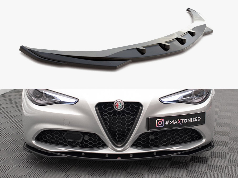 Maxton Design Front Splitter V.2 Alfa Romeo Giulia Sport - AL-GI-1-SPORT-FD2G - Image 1