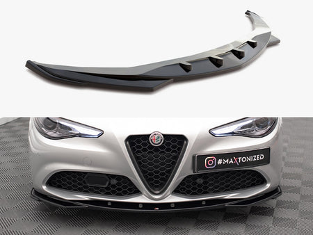 Maxton Design Front Splitter V.2 Alfa Romeo Giulia Sport - AL-GI-1-SPORT-FD2G - Image 1