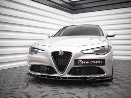 Maxton Design Front Splitter V.2 Alfa Romeo Giulia Sport - AL-GI-1-SPORT-FD2G - Image 2